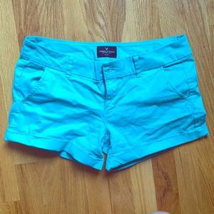 American Eagle Teal Size 4 Shorts